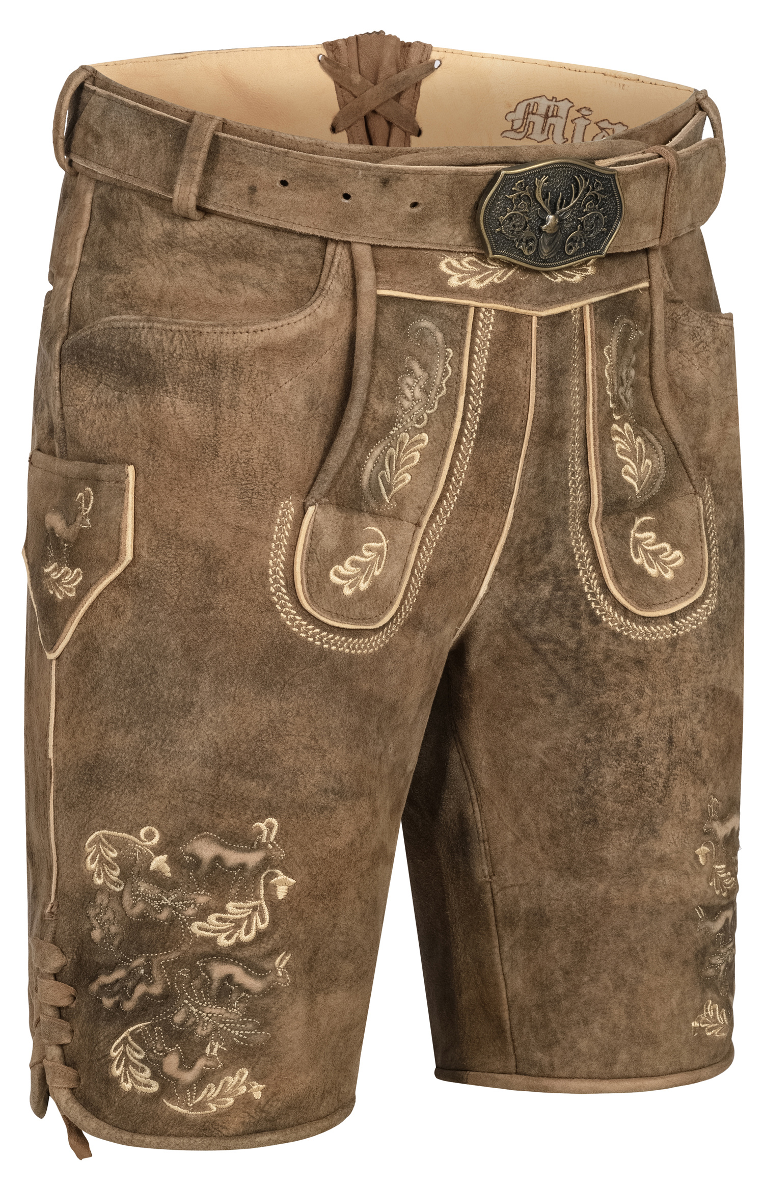 Lederhose Siegbert in Walnuss von Nübler Lederhose Siegbert in Walnuss von Nübler