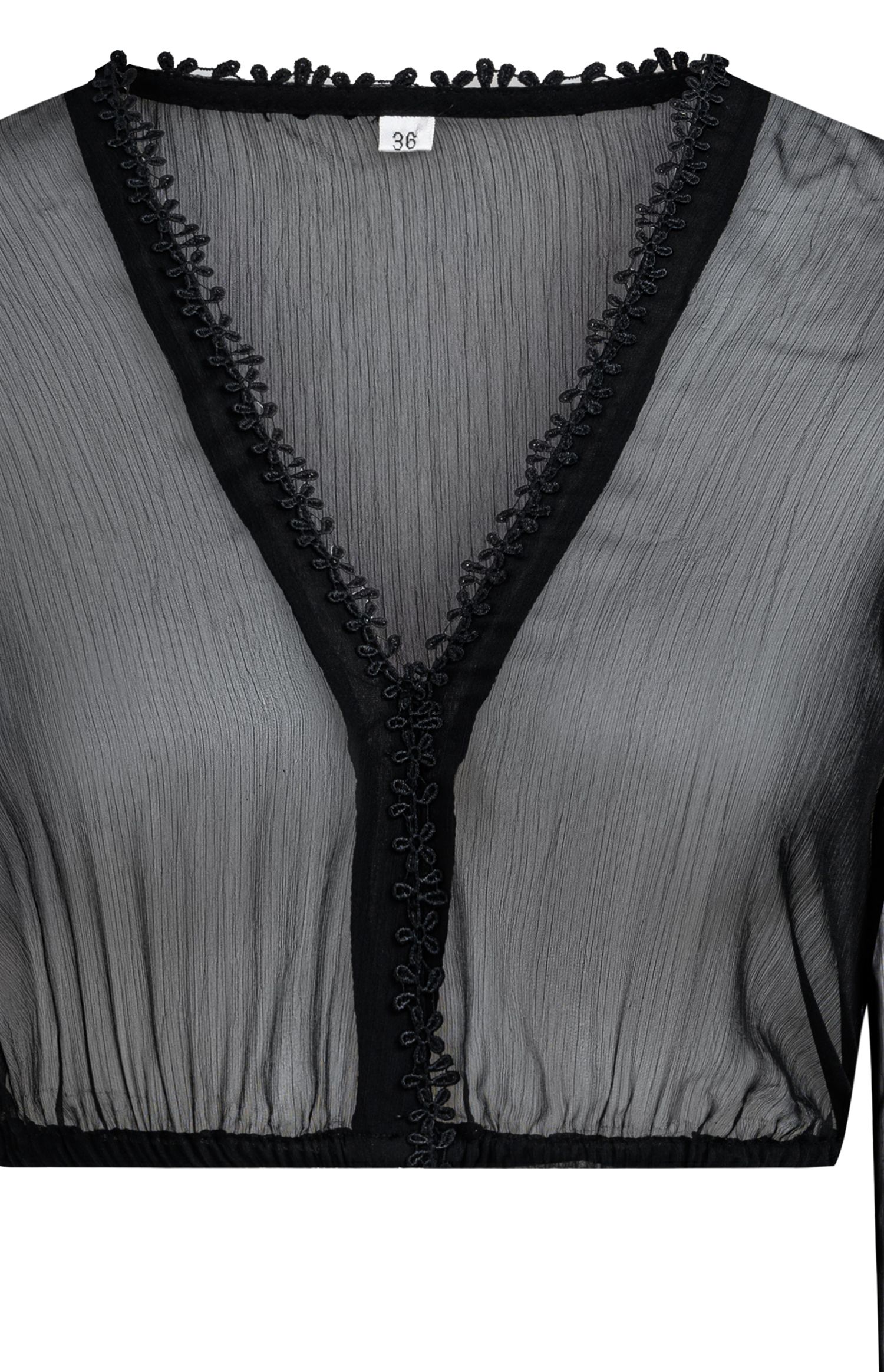 Dirndlbluse Caro in Onyx von Nübler