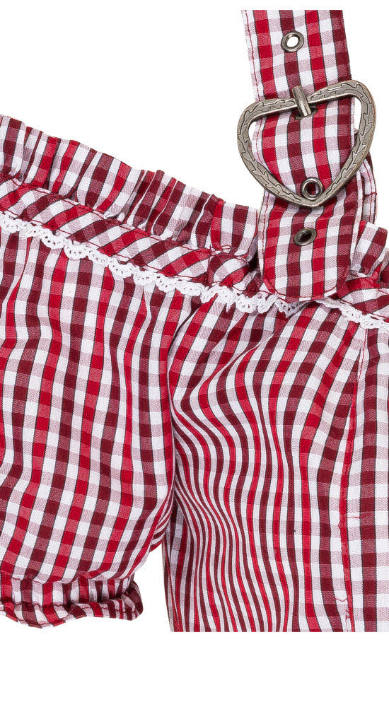 Miederbluse Herta in Rot von Nübler
